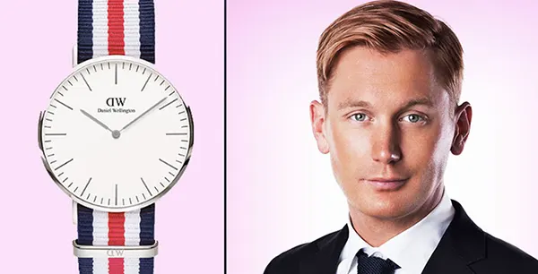 design montre minimaliste