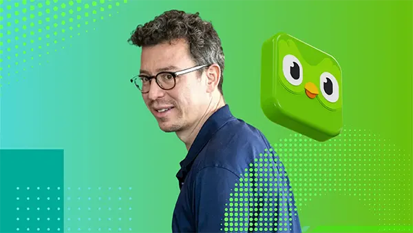 Pantalla de racha Duolingo